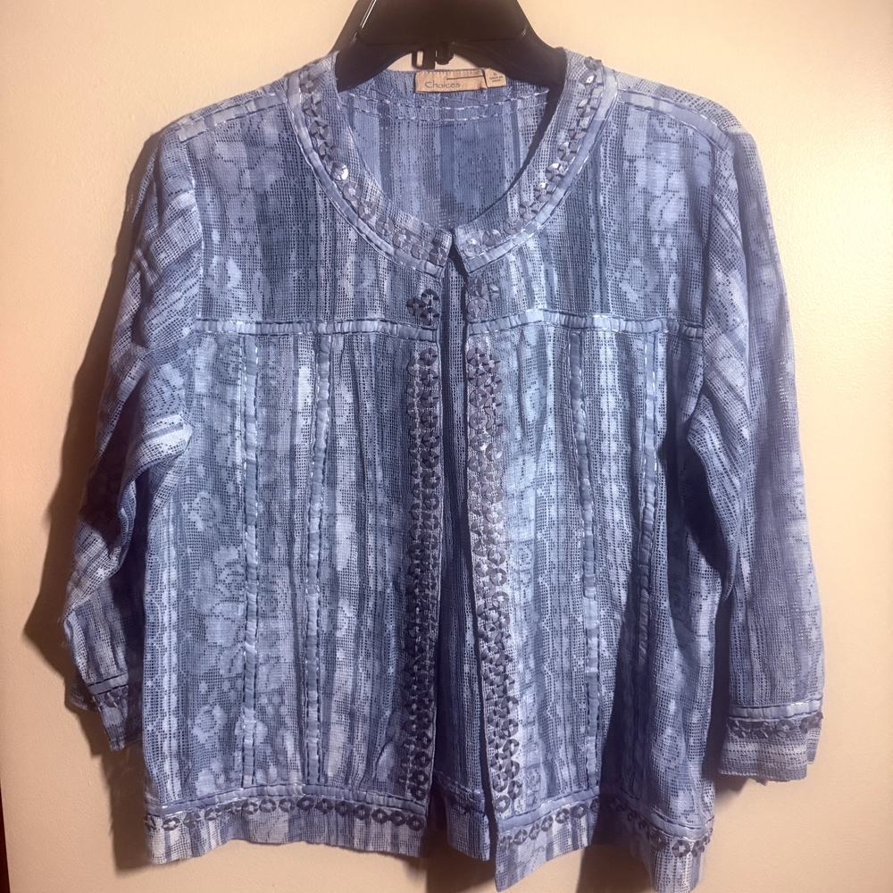 Elegant Blue Button Down Shirt for Women